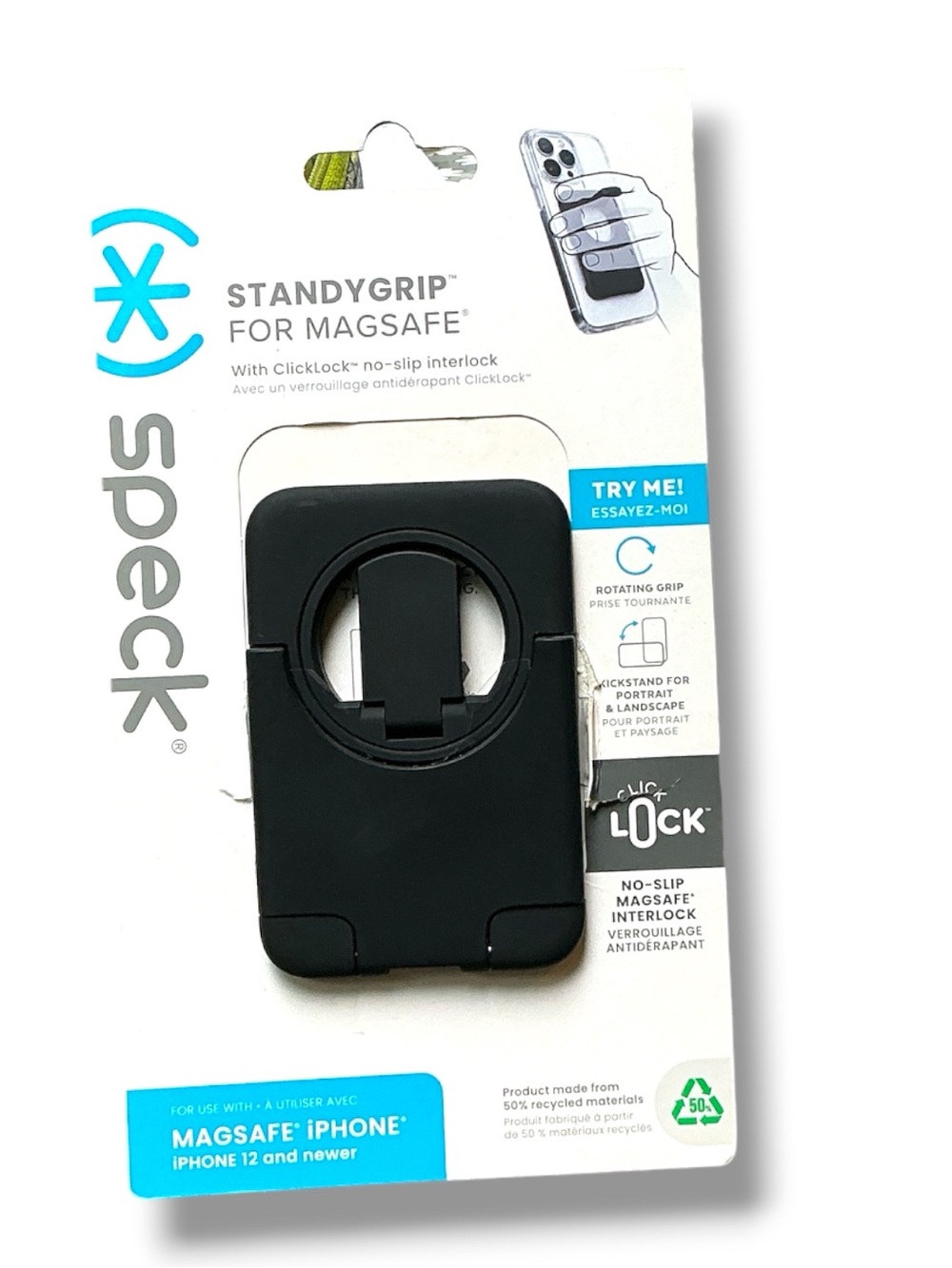 Speck ClickLock StandyGrip with MagSafe